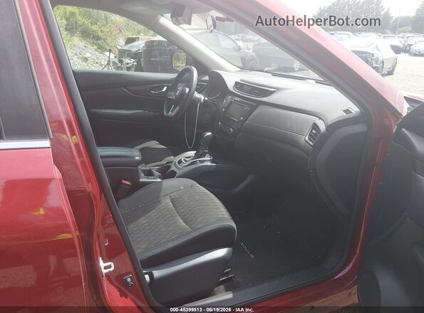 5N1AT2MV2JC710784 2018 NISSAN ROGUE Red Սալոնի դիմացի տեսք