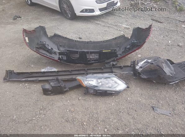 5N1AT2MV2JC710784 2018 NISSAN ROGUE Red Սարքավորումների վահանակի տեսք
