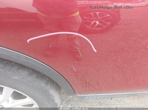 5N1AT2MV2JC710784 2018 NISSAN ROGUE Red 