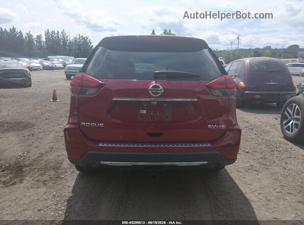 5N1AT2MV2JC710784 2018 NISSAN ROGUE Red 