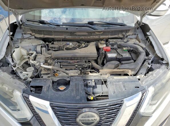 5N1AT2MV2JC711417 2018 NISSAN ROGUE Silver Շարժիչի բաժամունքի տեսք