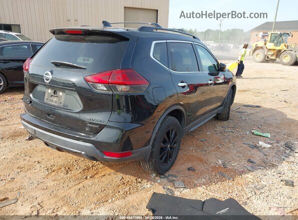5N1AT2MV2JC743266 2018 NISSAN ROGUE Черный Задняя правая четверть