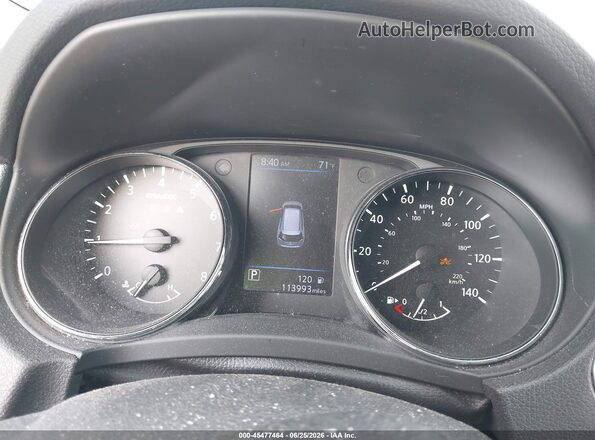 5N1AT2MV2JC743266 2018 NISSAN ROGUE Черный Вид задних сидений