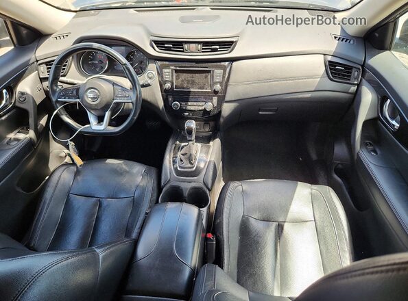5N1AT2MV2JC754297 2018 NISSAN ROGUE Gray Widok deski rozdzielczej