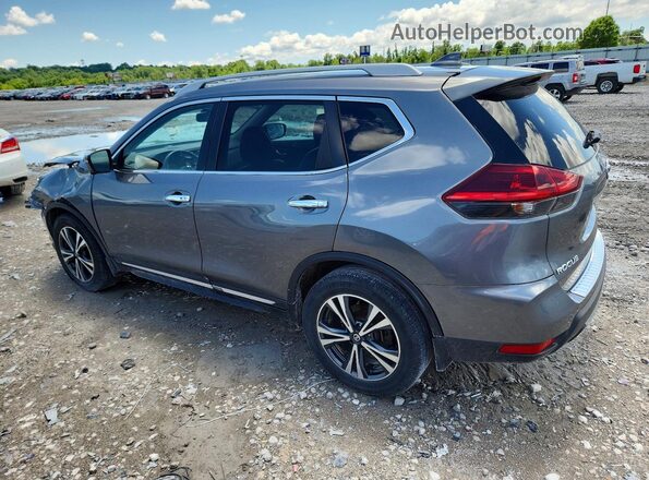 5N1AT2MV2JC754297 2018 NISSAN ROGUE Gray Tył lewy