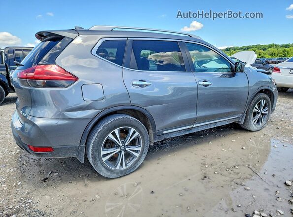 5N1AT2MV2JC754297 2018 NISSAN ROGUE Gray Tył prawy