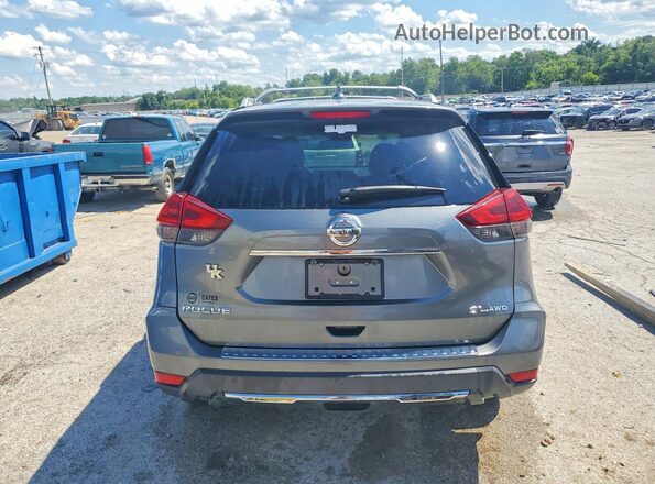 5N1AT2MV2JC760889 2018 NISSAN ROGUE Silver Rear view