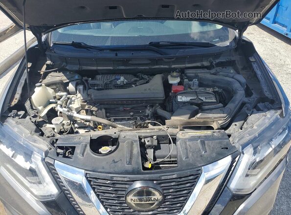 5N1AT2MV2JC760889 2018 NISSAN ROGUE Silver Engine compartment view