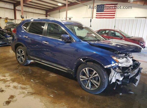 5N1AT2MV2JC794590 2018 NISSAN ROGUE Синий 