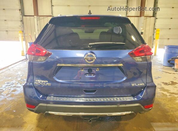 5N1AT2MV2JC794590 2018 NISSAN ROGUE Синий 