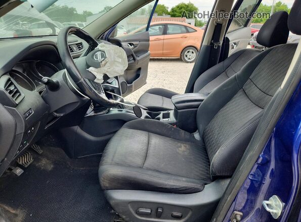5N1AT2MV2JC795559 2018 NISSAN ROGUE Blue 