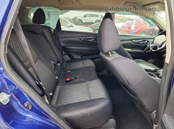 5N1AT2MV2JC795559 2018 NISSAN ROGUE Blue 