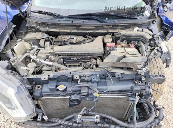 5N1AT2MV2JC795559 2018 NISSAN ROGUE Blue 