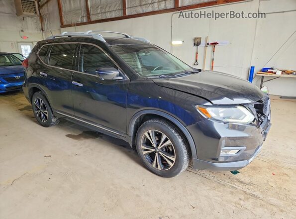 5N1AT2MV2JC827443 2018 NISSAN ROGUE Black Przód prawy