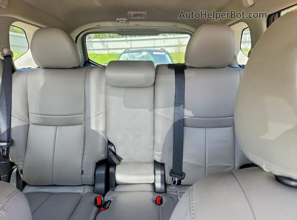 5N1AT2MV2JC830228 2018 NISSAN ROGUE Gray Vista de los asientos traseros