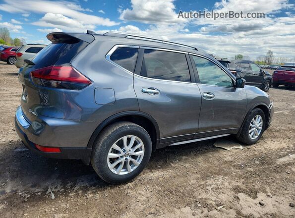 5N1AT2MV2JC830228 2018 NISSAN ROGUE Gray Trasero derecho
