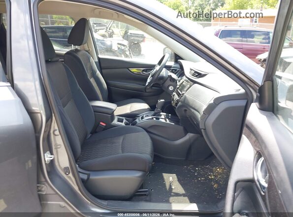 5N1AT2MV2JC850169 2018 NISSAN ROGUE Gray წინა სალონის ხედი