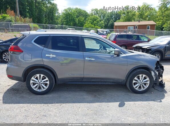 5N1AT2MV2JC850169 2018 NISSAN ROGUE Gray უკანა სალონის ხედი
