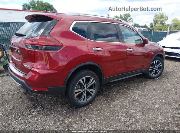 5N1AT2MV2KC804469 2019 NISSAN ROGUE Red Հետևի աջ