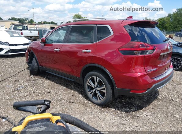 5N1AT2MV2KC804469 2019 NISSAN ROGUE Red Հետևի ձախ
