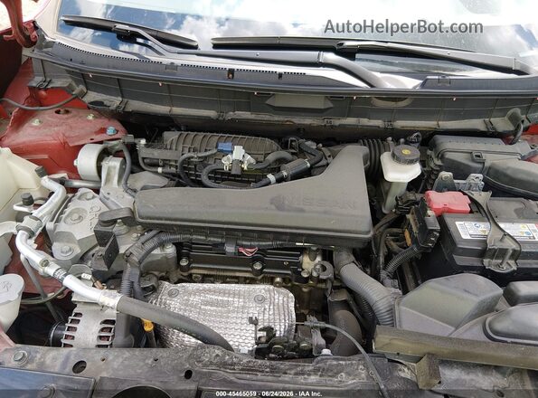5N1AT2MV2KC804469 2019 NISSAN ROGUE Red Հետևի տեսք