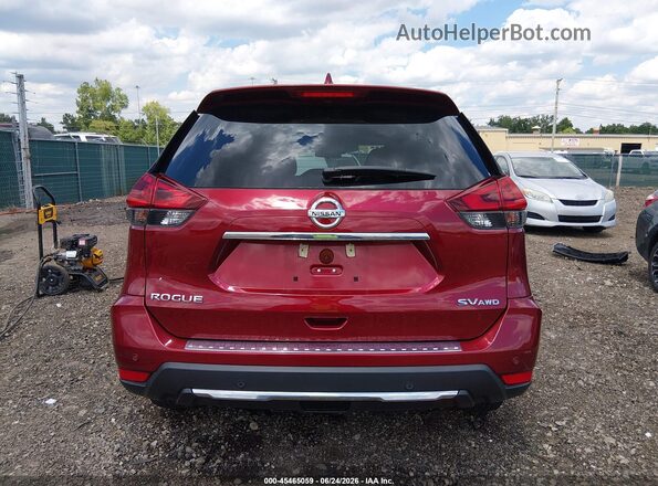 5N1AT2MV2KC804469 2019 NISSAN ROGUE Red 