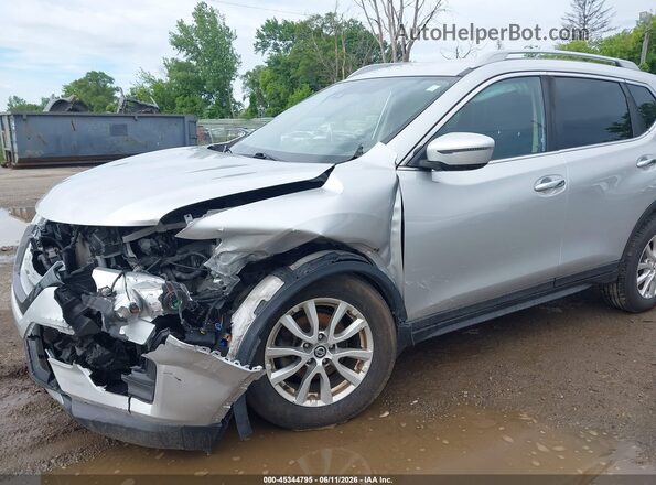 5N1AT2MV2KC841523 2019 NISSAN ROGUE Silver Դիմացի տեսք
