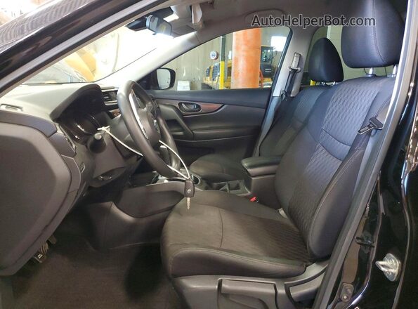 5N1AT2MV2LC764959 2020 NISSAN ROGUE Black Widok wnętrza z przodu