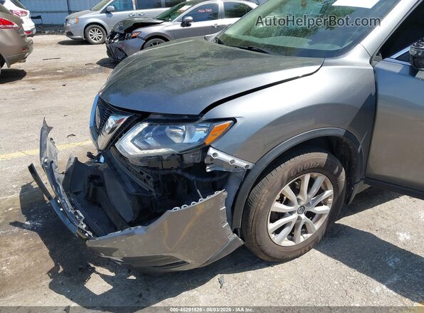 5N1AT2MV2LC790445 2020 NISSAN ROGUE Gray Front view