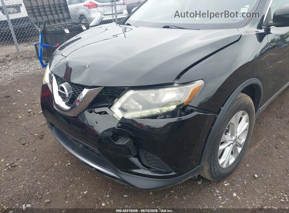 5N1AT2MV3GC739798 2016 NISSAN ROGUE Черный Вид спереди