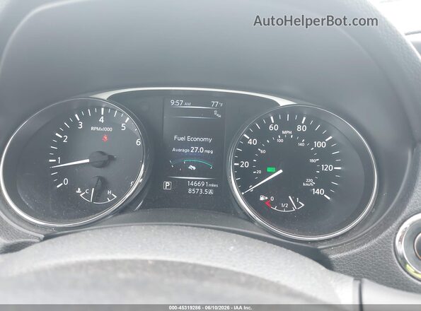 5N1AT2MV3GC739798 2016 NISSAN ROGUE Черный Вид задних сидений