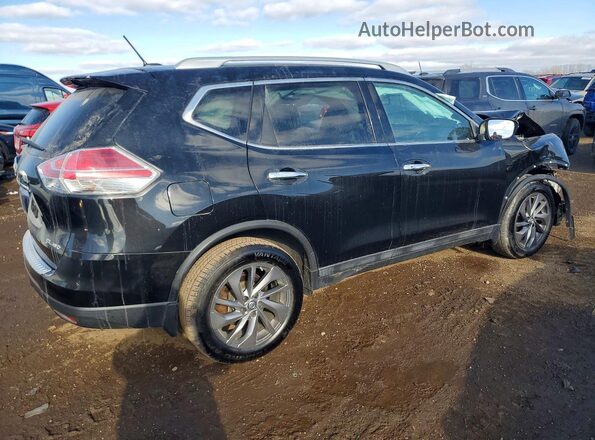 5N1AT2MV3GC742359 2016 NISSAN ROGUE Black Tył prawy