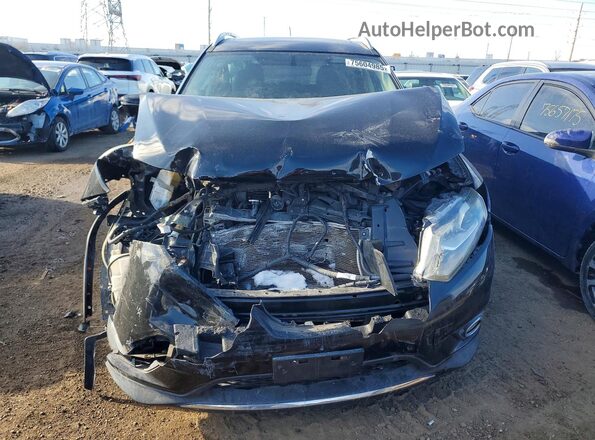 5N1AT2MV3GC742359 2016 NISSAN ROGUE Black Widok z przodu