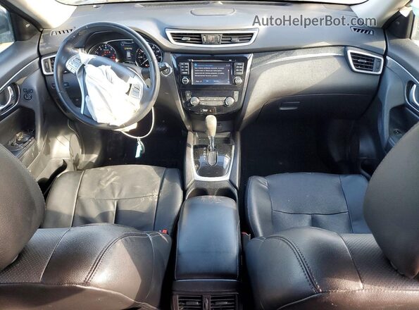 5N1AT2MV3GC742359 2016 NISSAN ROGUE Black Widok deski rozdzielczej
