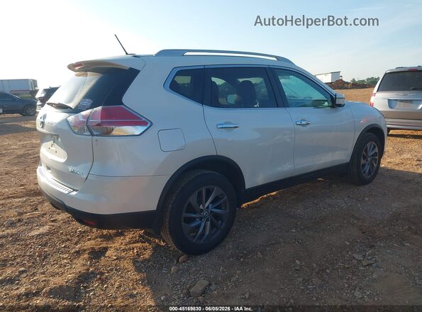5N1AT2MV3GC751367 2016 NISSAN ROGUE White უკანა მარჯვენა