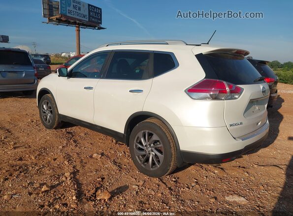 5N1AT2MV3GC751367 2016 NISSAN ROGUE White უკანა მარცხენა