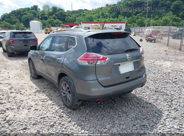 5N1AT2MV3GC770548 2016 NISSAN ROGUE Gray Rear left