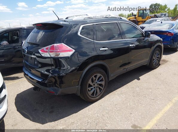 5N1AT2MV3GC785261 2016 NISSAN ROGUE Black Tył prawy