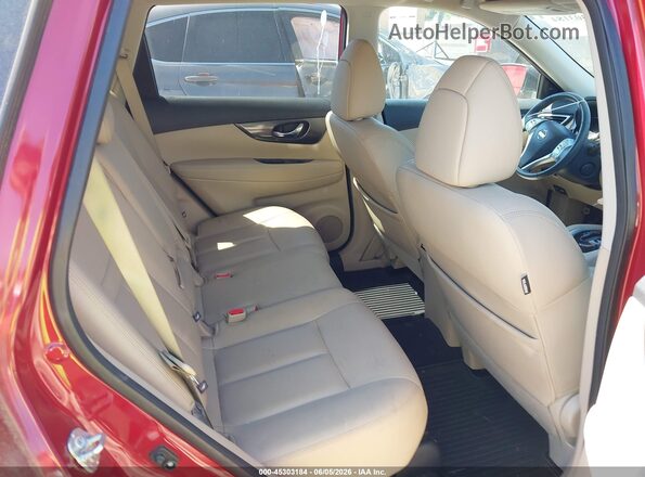 5N1AT2MV3GC794980 2016 NISSAN ROGUE Red Widok naklejki z numerem VIN