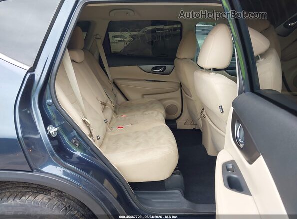5N1AT2MV3GC799032 2016 NISSAN ROGUE Dark Blue VIN კოდის სტიკერის ხედი