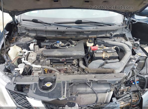 5N1AT2MV3GC799032 2016 NISSAN ROGUE Dark Blue უკანა ხედი