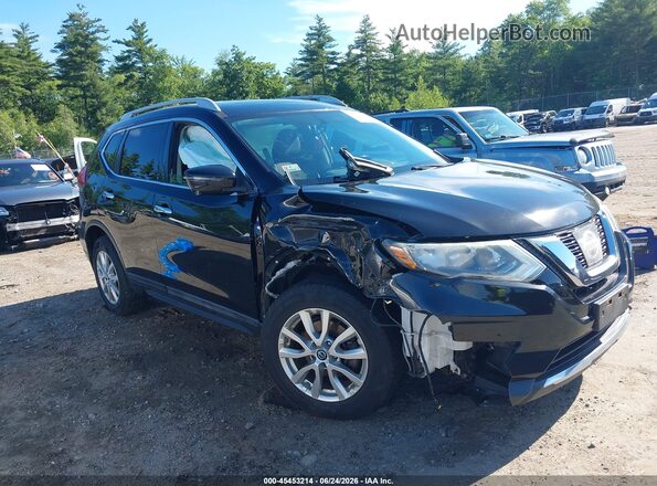 5N1AT2MV3HC839577 2017 NISSAN ROGUE Black Դիմացի տեսք
