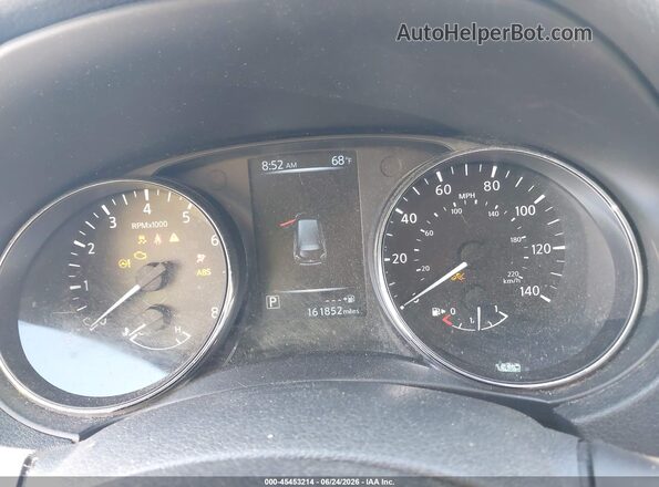5N1AT2MV3HC839577 2017 NISSAN ROGUE Black Հետևի նստատեղերի տեսք