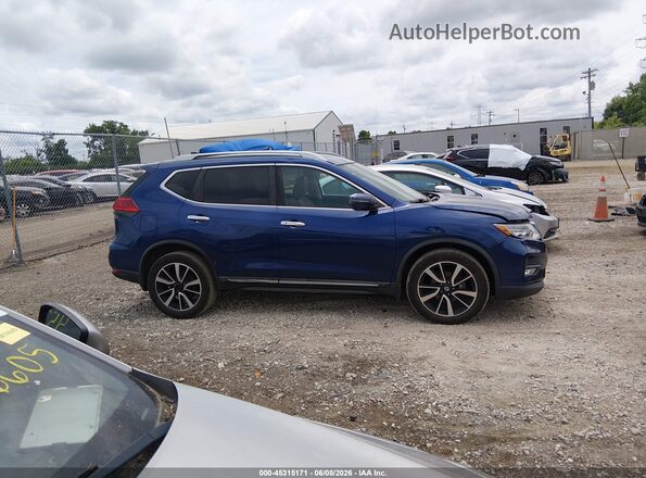 5N1AT2MV3HC851129 2017 NISSAN ROGUE Blue 