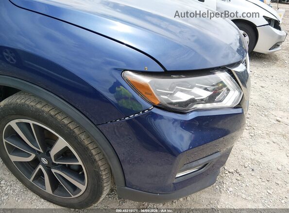 5N1AT2MV3HC851129 2017 NISSAN ROGUE Blue 