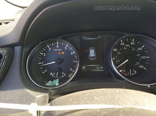 5N1AT2MV3HC887774 2017 NISSAN ROGUE White წინა პანელის ხედი