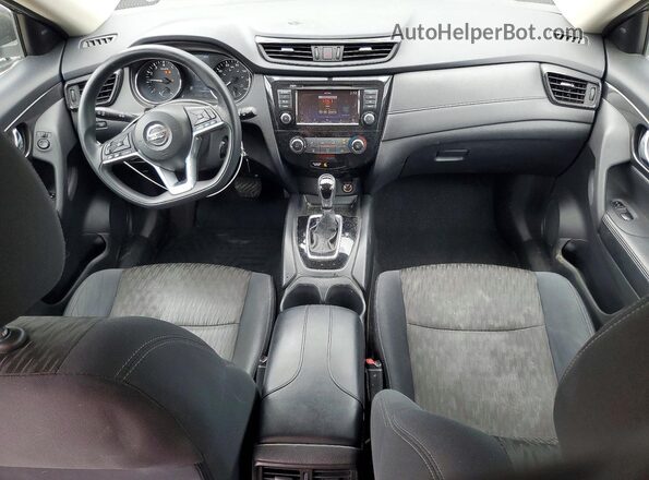 5N1AT2MV3JC726489 2018 NISSAN ROGUE Blue Առջևի վահանակի տեսք