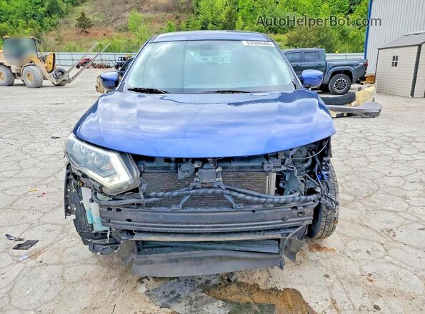 5N1AT2MV3JC726489 2018 NISSAN ROGUE Blue Դիմացի տեսք