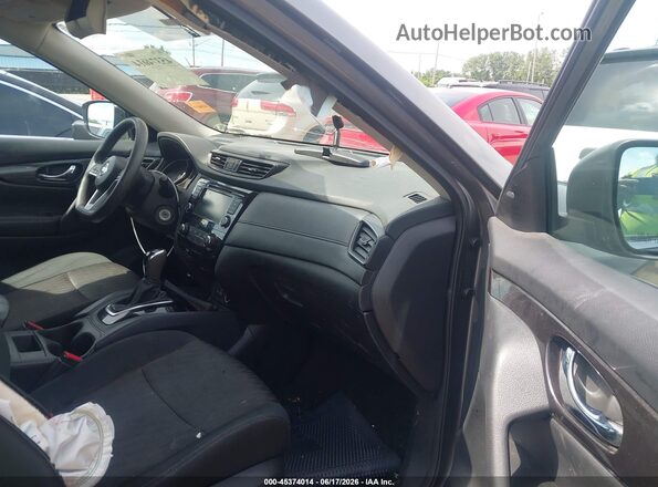 5N1AT2MV3JC728551 2018 NISSAN ROGUE Gray Вид салону спереду