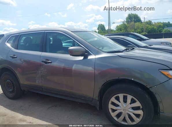 5N1AT2MV3JC728551 2018 NISSAN ROGUE Gray Вид задньої частини салону